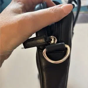 Leatherology Ebony Slim Laptop Briefcase Without Shoulder Strap