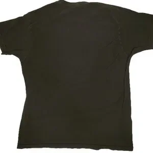 Led Zeppelin 2011 Spell Out Logo Graphic Tee T-shirt Sz Large Black Rock Band