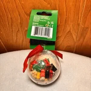 LEGO Christmas Ornament Santa 854037 Holiday Build Set 215 Pcs New Sealed