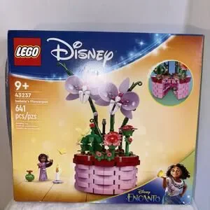 LEGO Disney Encanto Isabelas Flowerpot Set 43237- 641 Pc- NEW SEALED