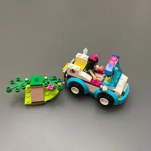 Lego Friends 41086 Vet Ambulance 2015 Emma Retired no Box/Instructions COMPLETE