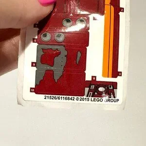 LEGO Star Wars: The Force Awakens Rey's Speeder Replacement Sticker Sheet 75099