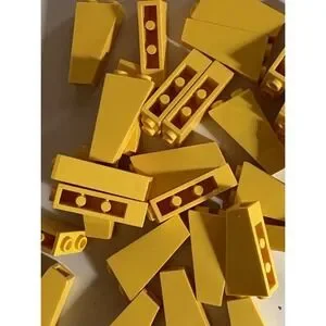 LEGO - Yellow Slope Inverted 75 2 x 1 x - No 2449 - QTY 27