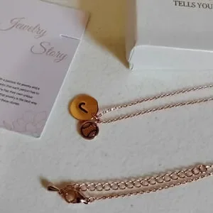 Letter J necklace with‎ baseball charm