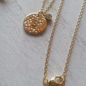Letter S Necklace NEW‎