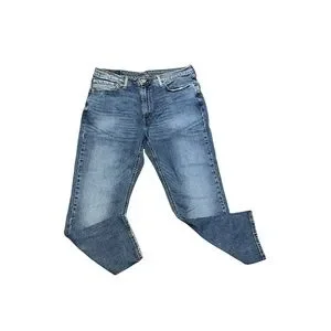 Levi’s 541 Athletic Fit Straight Leg Mid Rise Dark Wash Jeans Stretch 36x30