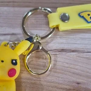 Light Up PIKACHU Keychain