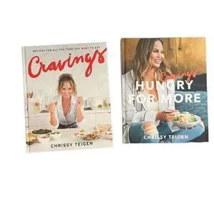 Like New Chrissy Teigen’s “Cravings” and “Hungry for More” Cookbooks