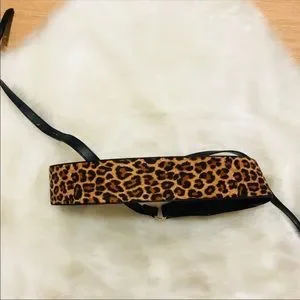 Like New Express Belt: Leopard Size‎ Small