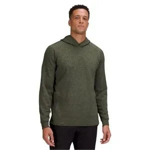 Like-New Lululemon Textured Tech Hoodie in Forest Green Size M