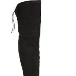 LIKE NEW SAM EDELMAN OTK PALOMA BLACK SUEDE BOOTS SIZE 7- RETAIL $398