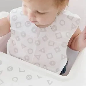 LinnieLou Disposable Baby Bibs - 10 Count