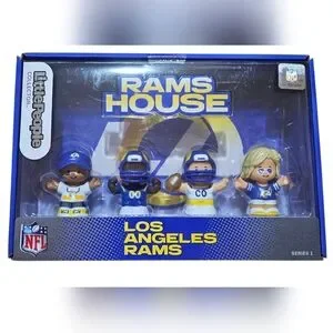 Little People - NEW Los Angeles Rams Little People Collector Set NFL California