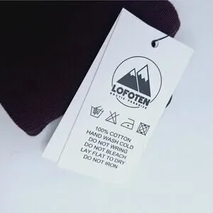 Lofoten Norway Wide Headband Ear Cover NEW Cotton Winter Ski Snowboard Purple