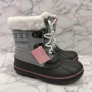 LONDON FOG Girls Toddler Cold Weather Snow Boot Size 5 NEW #M109