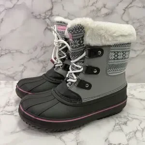 LONDON FOG Girls Toddler Cold Weather Snow Boot Size 5 NEW #M109