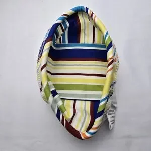 Longaberger Coaster Tote Basket Fabric Liner ~ Sunny Day Stripe