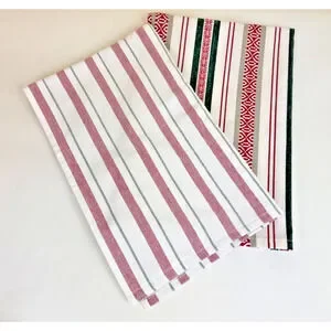 Lot 1 - Williams Sonoma Dishtowel 100% Cotton and 1 dishtowel unmarked