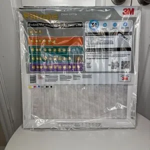 Lot of 4 Filtrete 18x18x1" Air Filter MPR 300 MERV 5 Dust Reduction Filter
