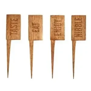 Lot Of Twine Cheese Knife Set & Cheese Markers