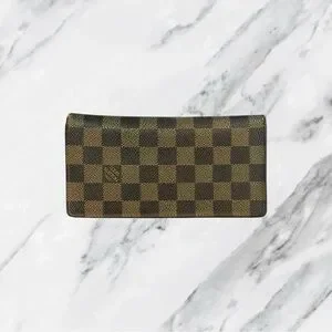 Louis Vuitton Authentic Camier Porte Valeurs Cartes Long Wallet Passport Holder