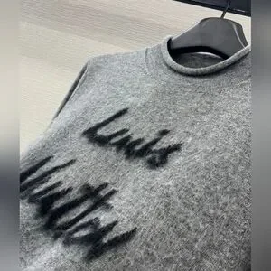 Louis Vuitton Monogram Knit Long-Sleeve Top