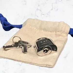 Louis Vuitton Silver Lock And Keys #431