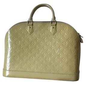 LOUIS VUITTON Vernis Alma GM Blanc Corail
