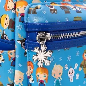 LOUNGEFLY DISNEY FROZEN CHIBI MINI BACKPACK Disney Princess New With Tags