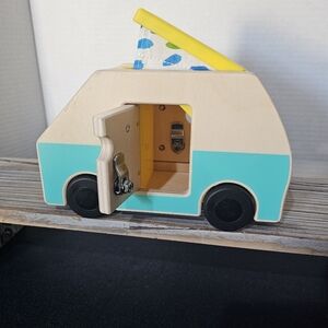 Lovevery Toy Lot Of 2 RV Camper Rainbow Spinner Learning Sensory GUC