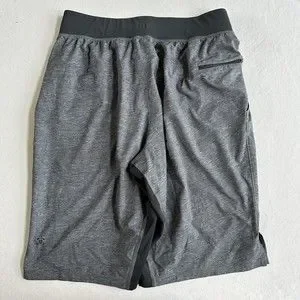 Lululemon THE Shorts 11" Unlined Heathered Gray Mens Size SMALL