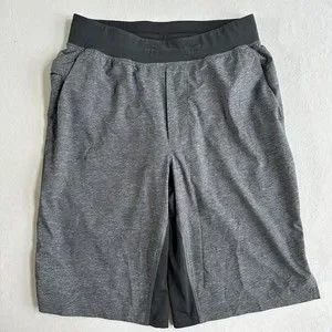 Lululemon THE Shorts 11" Unlined Heathered Gray Mens Size SMALL