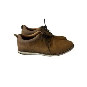 Madden Men's Size 12 M-Loou Oxford Brown Leather