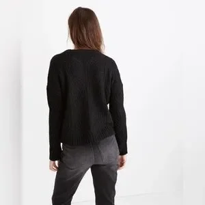 Madewell Charley Pullover Black Sweater