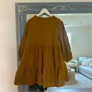 Madewell Lightspun Colette Cotton Mini Dress 6