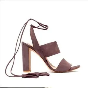 Madewell Octavia Tassel Sandal Heel