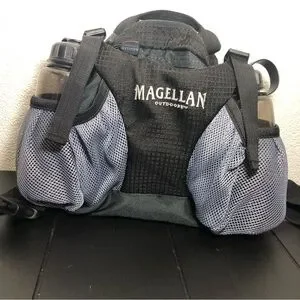 Magellan Outdoors Black And Gray Unisex Belt Bag