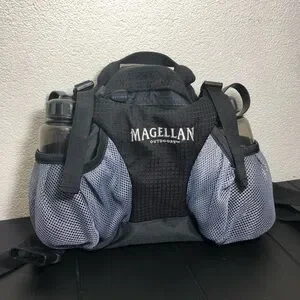 Magellan Outdoors Black and Gray unisex Belt Bag