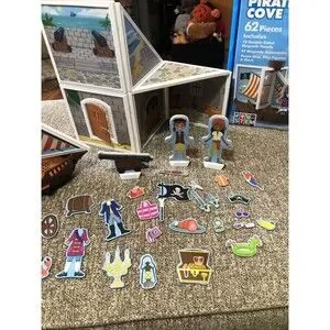 Magnet Play Set Melissa And Doug Magnetivity Pirate Cove STEM Learning **Read