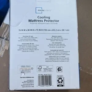 Mainstays White Mattress Cover - Allergen Barrier Waterproof