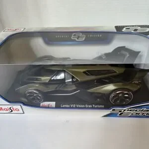 Maisto 1:18 Special Edition Lamborghini V12 Vision Gran Turismo Green New In Box