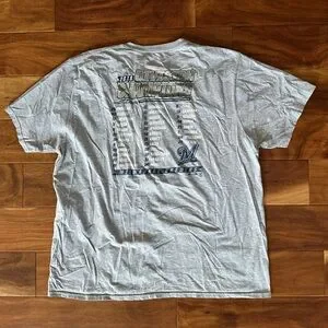 Majestic Milwaukee Brewers 2018 Divisionion Champions Tee Size XL