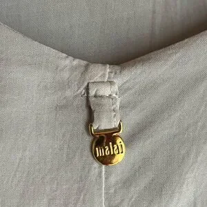 Malai Mini Tank Slip Dress Sea Foam Ombré Fully Lined Vacay Beach Dress NEW L