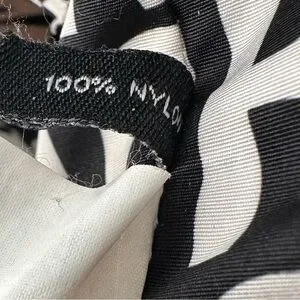 Marc Jacobs Black Quilted Nylon Diaper Tote Bag FLAWS