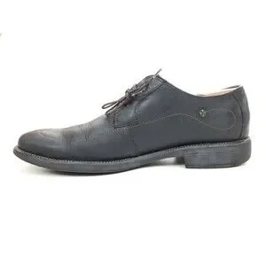 Mark Nason Lounge Vallejo 71965 Men's Black Leather Wingtip Dress Shoes Size 11