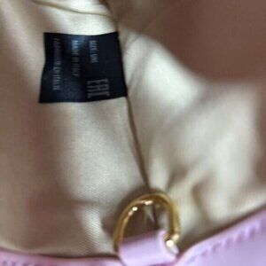 Marni Pink Woven Fabric Mini Satchel