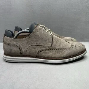 Martin Dingman Countryaire Mens Size 11.5 MN Wingtip Oxford Gray Suede Plain Toe