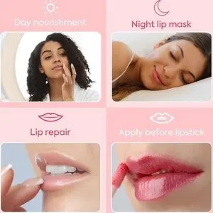 Mask & Scrup Lips 2in1 Hydrate Moisture Exfoliant Moisturizer Skincare Lip Care