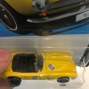 Mattel Hot Wheels Yellow Sports Car