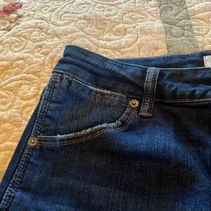 Maurices Dark Blue Jean Shorts